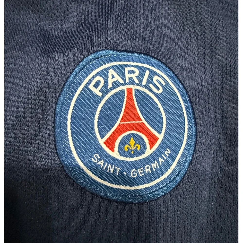 Nike PSG Neymar Jr 10 Youth 24 Dri-FIT Soccer Jersey Paris Saint-Germain Blue XS